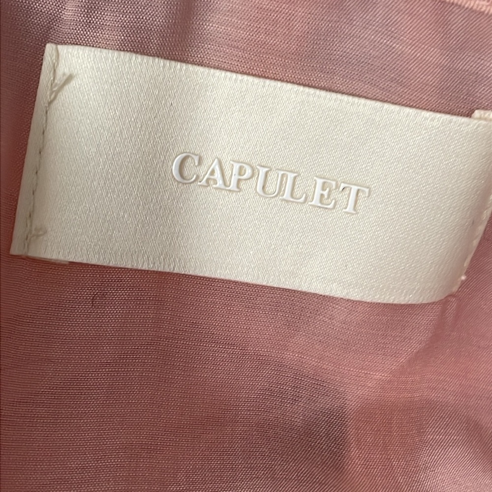 Capulet Lexi Ruffle Wrap Top Camelia - Picture 7 of 11